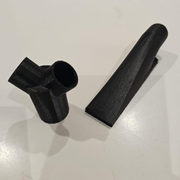 Downloadable Stl Files For 3d Printed Habistat Humidifier Dual Outlet Splitter  and  Nozzle – Diy Vivarium Upgrade